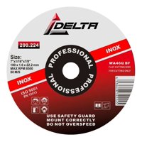 Metalfer - Discos De Corte 7X 1 6Mm (Caja 10 Unidades) Negro