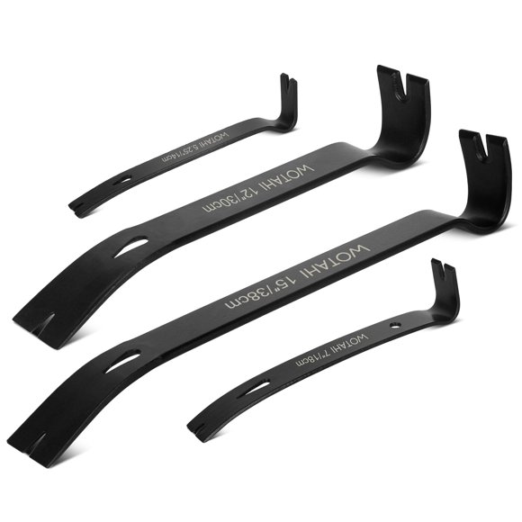 Juego de manecillos planos WOTAHI de 4 piezas, 38, 30, 18, 13 cm
