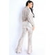 thumbnail image 3 of Conjunto de Camisa y Pantalón con Botones de Lentejuelas Color Plata S, 3 of 5