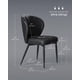 thumbnail image 5 of Sillas de comedor VASAGLE EKHO Collection, juego de 2 unidades, color negro, 5 of 8