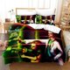 thumbnail image 1 of Rick And Morty Cartoon Quilt Duvet Cover Set Double Bedspread Bedclothes3-Piece Bedding Set, 1 of 5