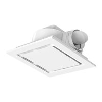 Magideal - Extractor De Aire, Extractor De Aire, Fácil Instalación, Compacto, Válvula De Retención Automática, Orificio De Montaje De 10 Pulgadas Para Inodoro Y