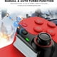 thumbnail image 4 of Mando de Juego Inalámbrico Compatible Con iPhone/iPad/Android/Tablet/Xbox Cloud/Switch/PS4/PS Remote Play, Con 2 Botones Traseros, Hall Rocker, Hall Trigger, Tamaño Ajustable 130-280mm-Rojo, 4 of 7