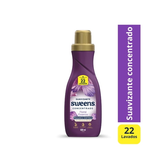 Suavizante Concentado Líquido Essence Botella 500 ml Sweens