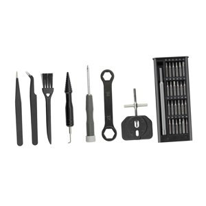 Magideal - Kit De Reparación De Carretes De Pesca, Mantenedor De Cojinetes, Destornillador Portátil De Acero Inoxidable, Llave De Tuercas Para Ríos De Agua Dulce Tipo C