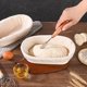 thumbnail image 3 of Saint Germain Bakery Premium Round Bread Banneton Basket with Liners, 2-Pack, 3 of 3