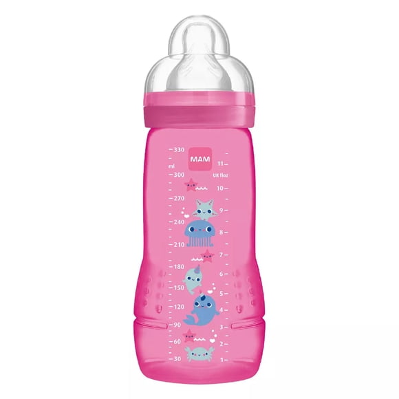 Mamadera MAM Easy Active Baby 330ml 4m+ Rosa