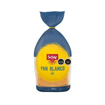 Pan De Molde Blanco Sin Glúten 200 G Schar