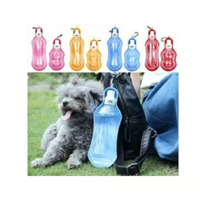 Genérico - Bebedero Botella Mascota Agua Paseo 300 Ml