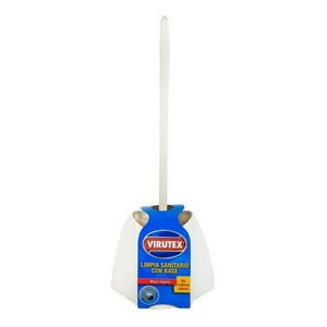 Virutex - Escobilla Limpia Sanitario Con Base Clásica