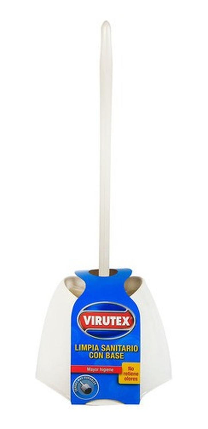 Virutex - Escobilla Limpia Sanitario Con Base Clásica