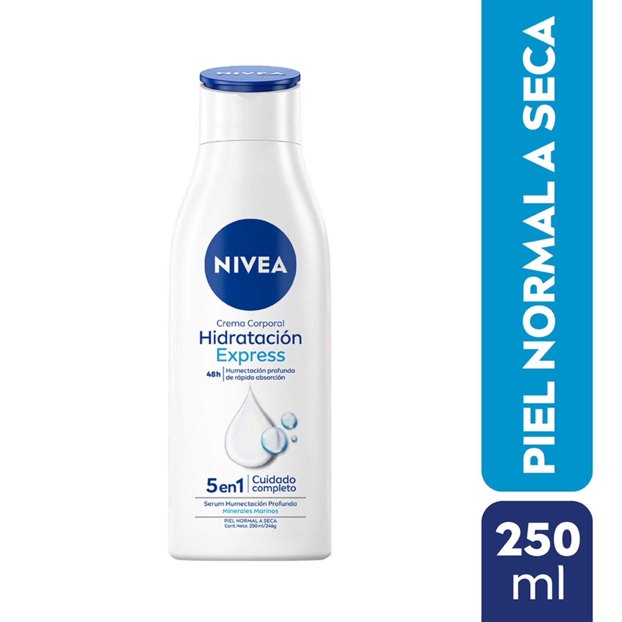 Crema Nivea Corporal Hidratación Express Botella