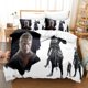 thumbnail image 1 of Hot Black Myth Wu Kong Bedding Set Single Twin Full Queen King Size Bed Set Aldult Kid Bedroom Duvetcover Sets bed sheetBed Sheets, 1 of 5