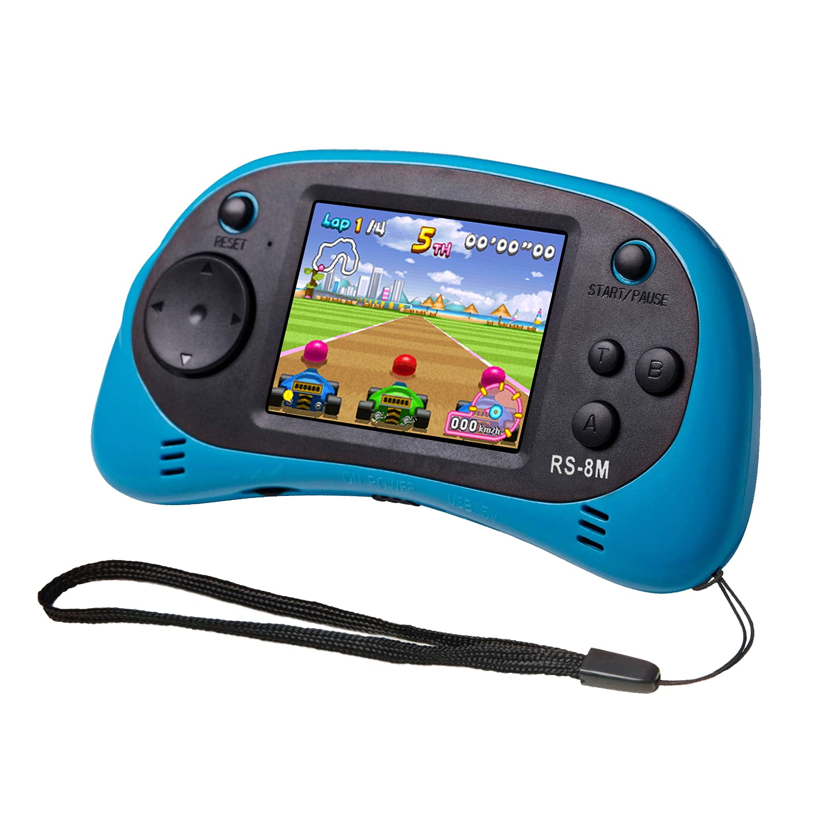 Reproductor Portátil Easegmer Kids De 16 Bits Con 200 Juegos