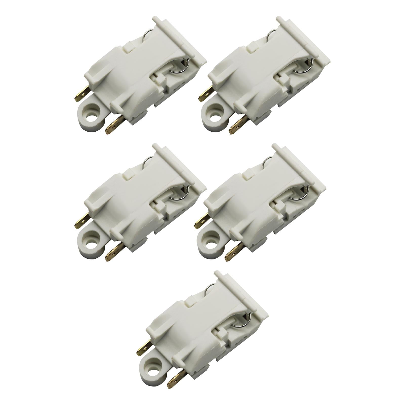 Bothyi - 5 Uds Interruptor De Termostato Para Hervidor Control De Temperatura Termostato Para Hervidor Eléctrico 16a 250v Blanco