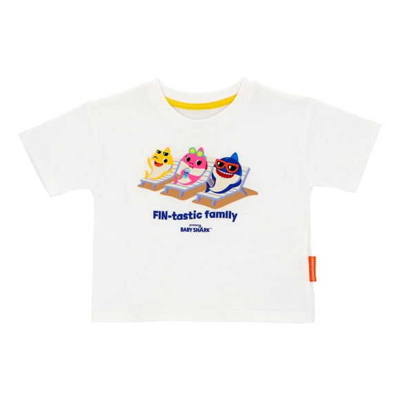 Polera Bebé "Baby Shark Family"