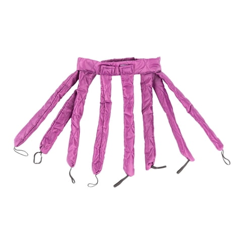 Ioensy - Octopus Design Rizador De Pelo Sin Calor Diadema Chica Rizos Para Cabello Largo