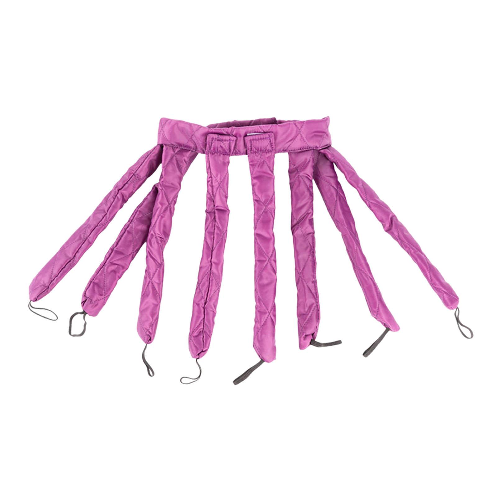 Ioensy - Octopus Design Rizador De Pelo Sin Calor Diadema Chica Rizos Para Cabello Largo