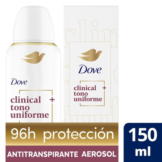 Desodorante Aerosol Dove Clinical Tono Uniforme Mujer