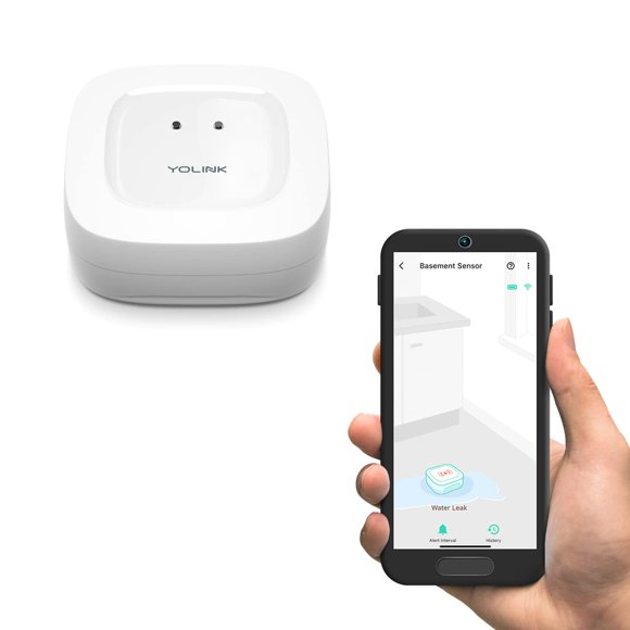 Detector de fugas de agua YoLink Wireless Smart Alexa IFTTT