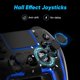 thumbnail image 3 of Controlador de juego inalámbrico para PS5 Pro/Slim/Steam Deck/PC con joystick de efecto Hall, doble vibración, macro turbo, conector de 3.5 mm, tecla de mudo de 6 ejes y altavoz LED, 3 of 10