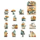 thumbnail image 2 of 15 Pegatinas Decorativas De Cartulina Para álbumes De Recortes, Para Planificadores, Estilo Collage B, 2 of 5