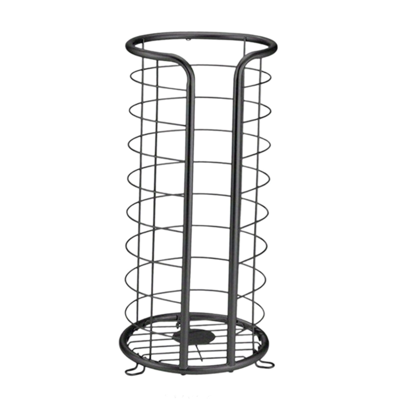 Magideal - Soporte De Papel Higiénico, Estante De Almacenamiento De Metal, Decoración, Ahorro De Espacio, Accesorios De Baño, Dispensador De Rollos De Papel Tisú