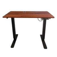 Global Latin Group - Escritorio Ajustable Automático 140X60Cm Altura Regulable Marron