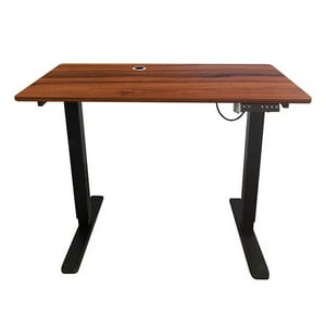 Global Latin Group - Escritorio Ajustable Automático 140X60Cm Altura Regulable Marron