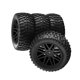thumbnail image 5 of 4x 1/10 RC Off Road Neumáticos Y Ruedas De Repuesto Para 94107,94170,94155,94177 Negro, 5 of 5