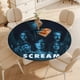 thumbnail image 4 of Scream (película)-theme Fitted Round Tablecloths Elastic Edged Table Covers Waterproof Table Cloth for Kitchen Holiday Party Tables Decor 120cm, 4 of 6