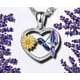 thumbnail image 2 of Collar colibrí girasol plata 925, 2 of 2