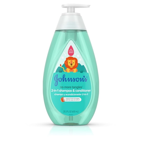 Johnsons Kids No More Tangles 2-in-1 Shampoo Desenredante