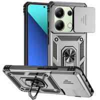 Estuche Gangxun Para Xiaomi Redmi Note 13 Pro 4G, Soporte Giratorio 360°, Estilo Mecánico Y Magnético