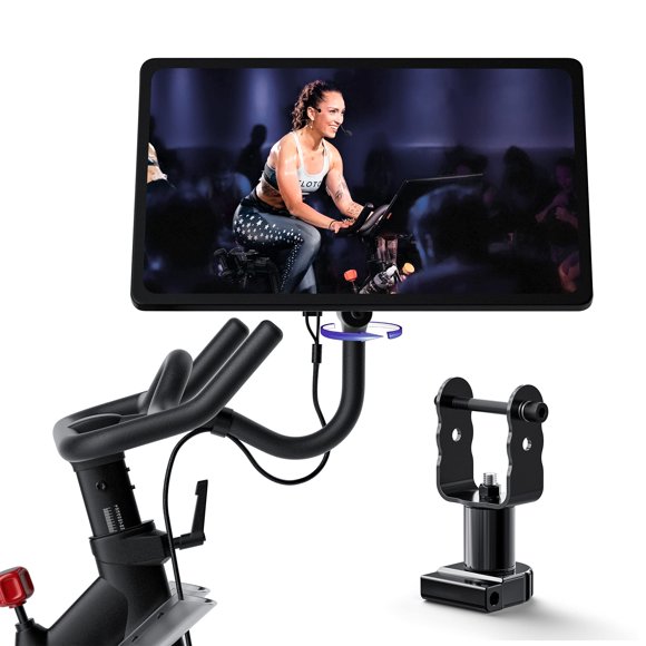 Soporte giratorio de pantalla COOLWUFAN Peloton para bicicletas Peloton