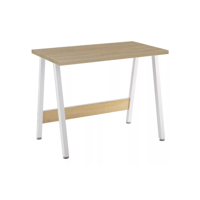 Importclick - Escritorio Mesa Oficina Oak 100 X 58 X 75 Cm Blanco
