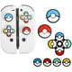 thumbnail image 1 of Silicona Joycons Pulgar Grips Y D-Pad Botón Caps Set, ABXY Botón Clave Pegatinas Con Joystick Cubierta Compatible Para Nintendo Switch/OLED - Silicona Mejorada Grip Caps-Multicolor, 1 of 7