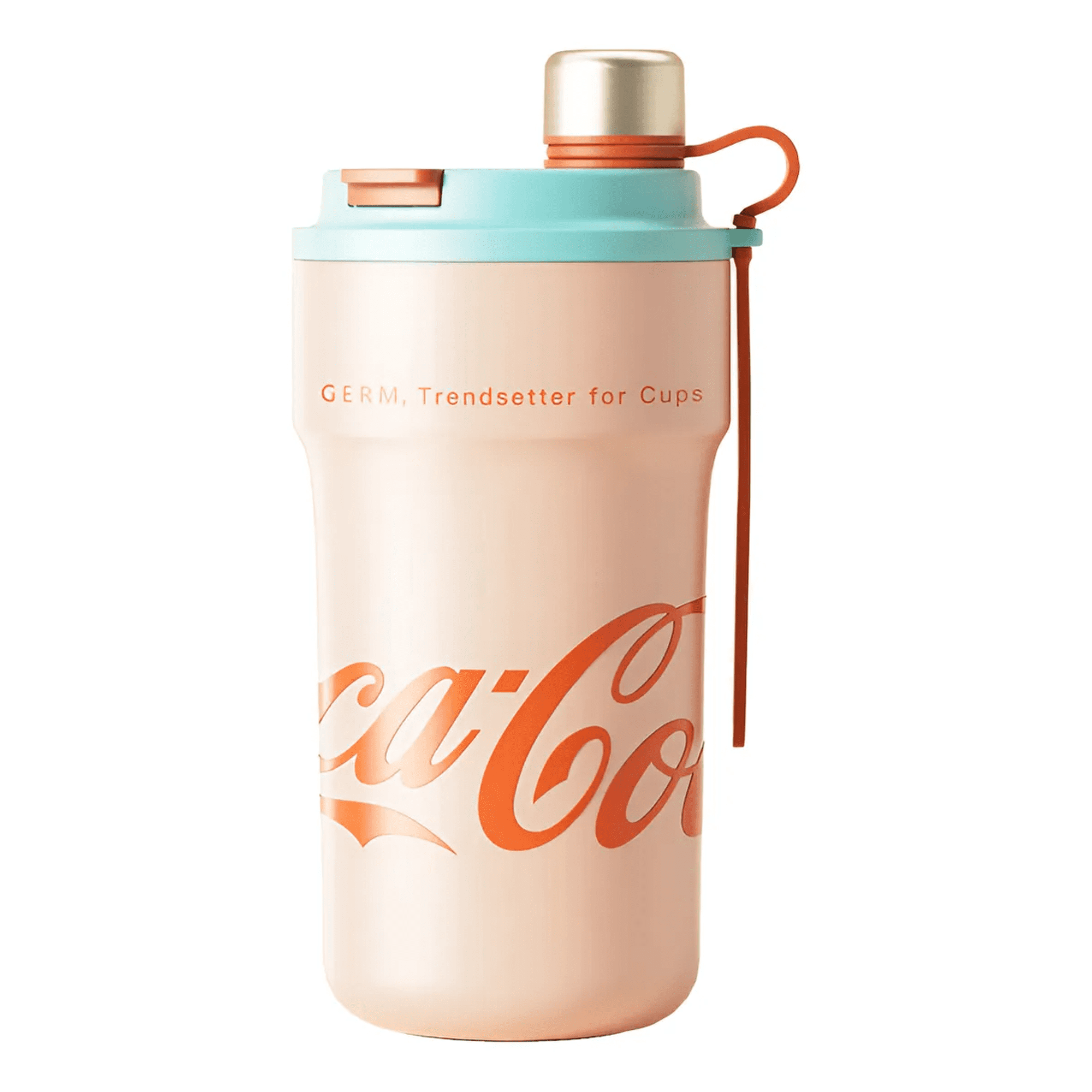 Coca Cola - Cocacola Germ Termo Paipai Termo Clásico Oficial 650ml Frío Y Calor Naranja