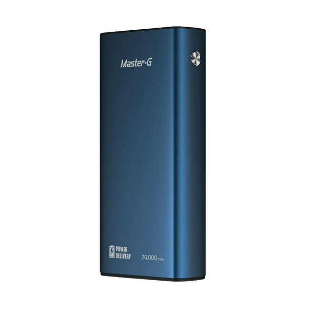 Batería Externa Power Bank Master-G 20000 Mah Power Delivery Lider