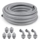 thumbnail image 1 of Kit de conductos herméticos Elecoman de 1 pulgada y 25 pies con conectores, 1 of 7