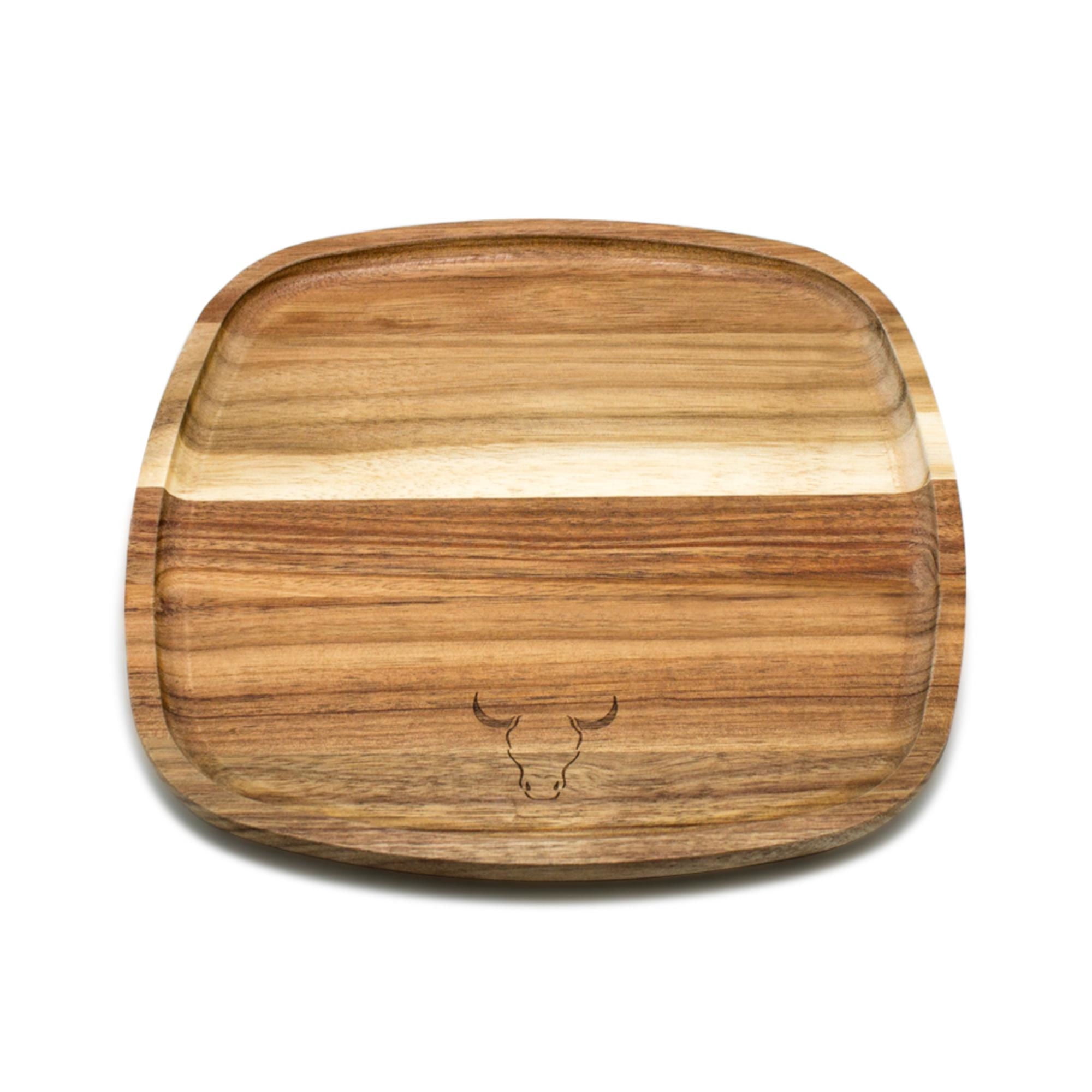 Plato Madera 1 Pieza
