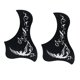 thumbnail image 4 of 2pcs placa de rasgu?o pickguard guitarra para guitarra acústica modelo de plata, 4 of 5