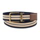 thumbnail image 2 of Cinturón Tommy Hilfiger para hombre, talla pequeña, reversible de tela elástica, color marrón/marino, 2 of 6