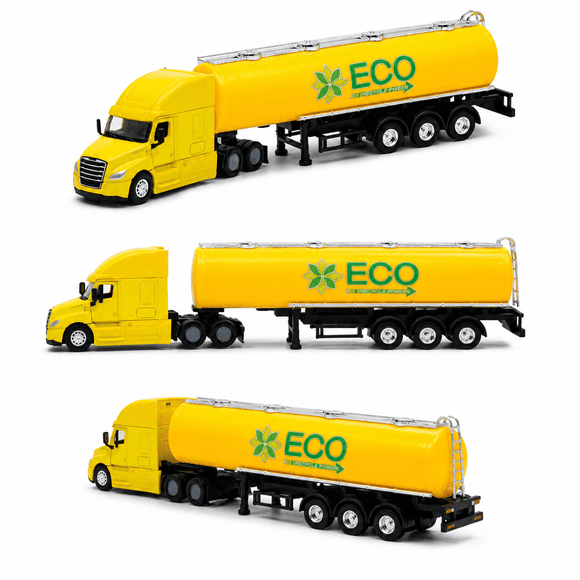 Camión Freightliner Oil Tanker Escala 1:64 - Welly
