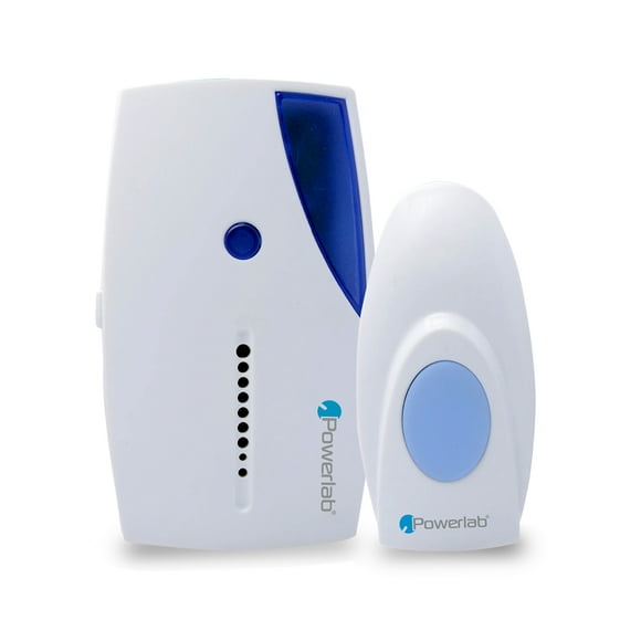 TIMBRE INALAMBRICO COLOR AZUL POWERLAB