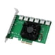 thumbnail image 2 of Tarjeta De Expansión PCIe 1 A 6 Pci-E Controlador De Concentrador Pci-E Para Win8.1 Win10, 2 of 4