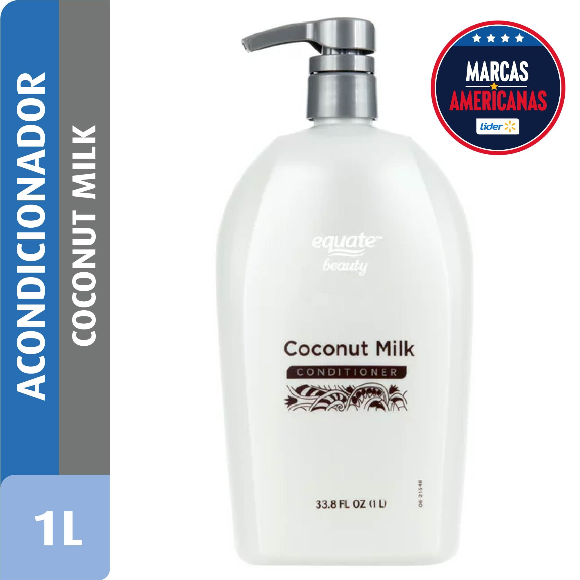 Acondicionador Leche De Coco 1 L Equate