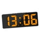 thumbnail image 1 of Reloj Despertador Electrónico Digital Snooze USB Pantalla Grande Atenuador Calendario Naranja, 1 of 5