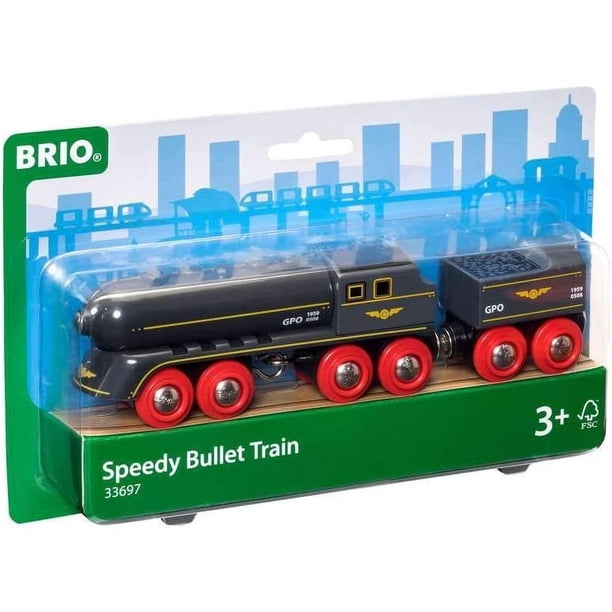 BRIO World 33697 Speedy Bullet Train Tren de juguete de piezas