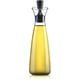 thumbnail image 1 of Dispensador de aceite y vinagre de oliva sin embudo, botella de vidrio para vinagrera de cocina | Tapa hermética de silicona que mantiene el aceite fresco por más tiempo, 1 of 5